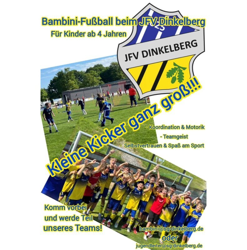 Kleine Kicker ganz groß!!!